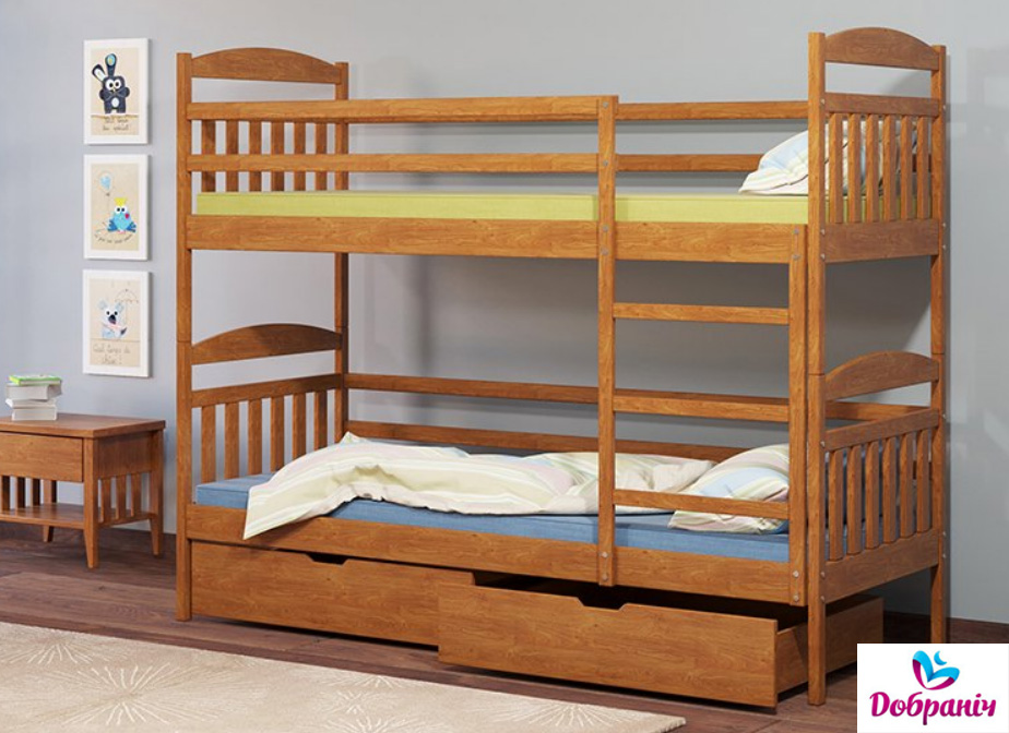 Как выбрать безопасную двухъярусную кровать для ребенка
